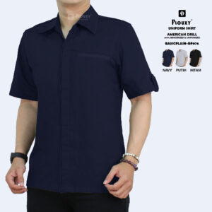 Kemeja Seragam BP076, BasicPlain