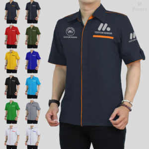 Kemeja Seragam Costum Bordir